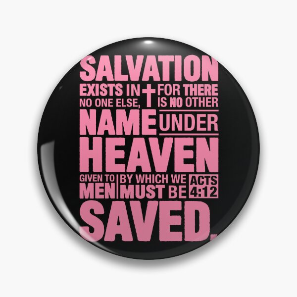 Item preview, Acts 4:12 Salvation designed and sold by plushism.