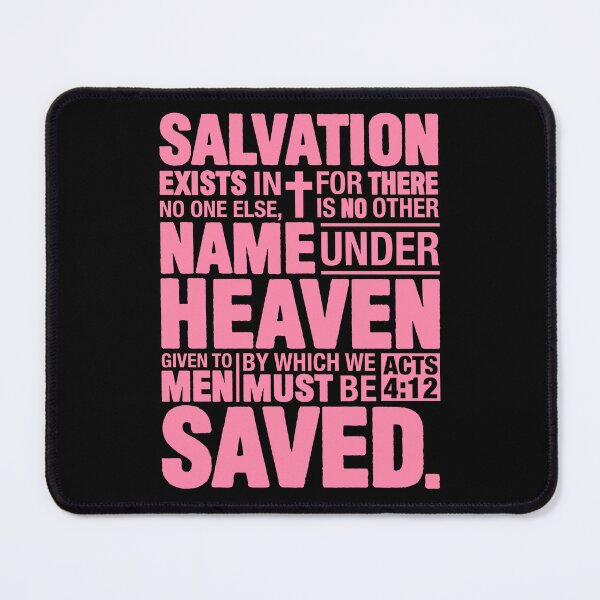 Item preview, Acts 4:12 Salvation designed and sold by plushism.