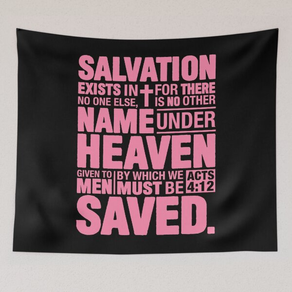 Item preview, Acts 4:12 Salvation designed and sold by plushism.
