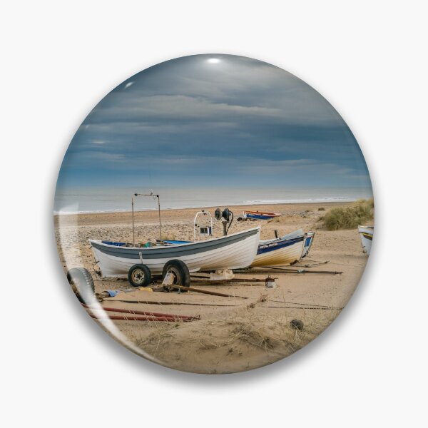 Item preview, Boats on the beach at Marske By the Sea designed and sold by MichaelBShannon.