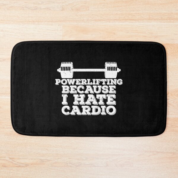 Item preview, Powerlifting Because I Hate Cardio  designed and sold by OmgBacut.