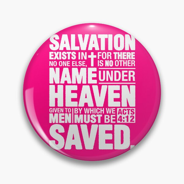 Item preview, Acts 4:12 Salvation designed and sold by plushism.