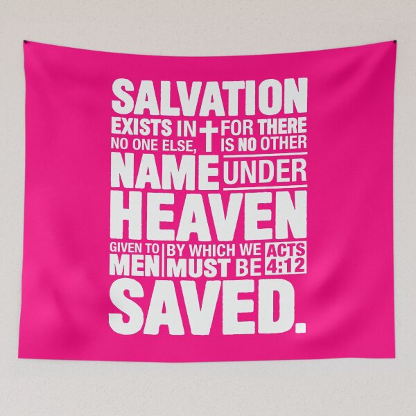 Item preview, Acts 4:12 Salvation designed and sold by plushism.