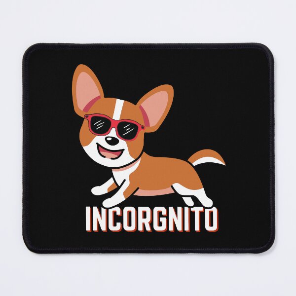 Item preview, Incorgnito - Incognito Funny Corgi Dog Pun designed and sold by Dip-Art.