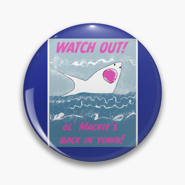 Item preview, Shark Bite T-ShirtOl' Mackie's Back In Town designed and sold by OmgBacut.