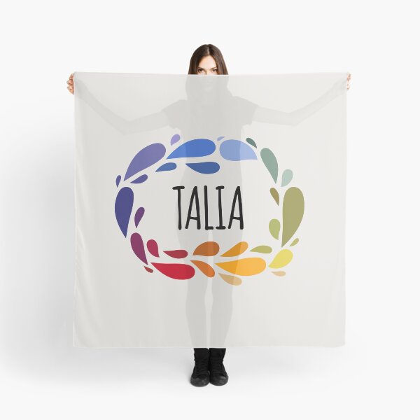 Item preview, Talia Name Cute Colorful Gift Named Talia designed and sold by kindxinn.