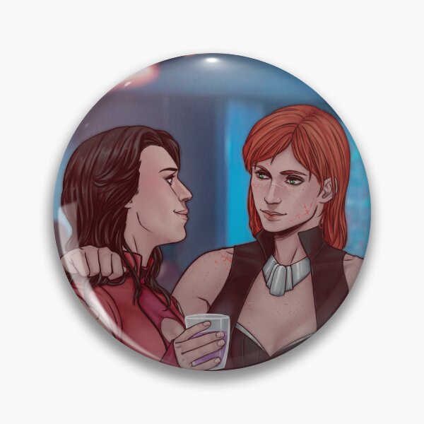 Artikelvorschau, Mass Effect, Shepard und Miranda Lawson entworfen und verkauft von Fishik.