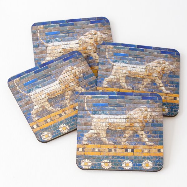 Item preview, Asiatic lion Ishtar Gate Babylon designed and sold by nikawanders.