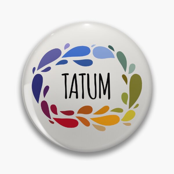 Artikelvorschau, Tatum Name Niedliches buntes Geschenk mit dem Namen Tatum entworfen und verkauft von kindxinn.