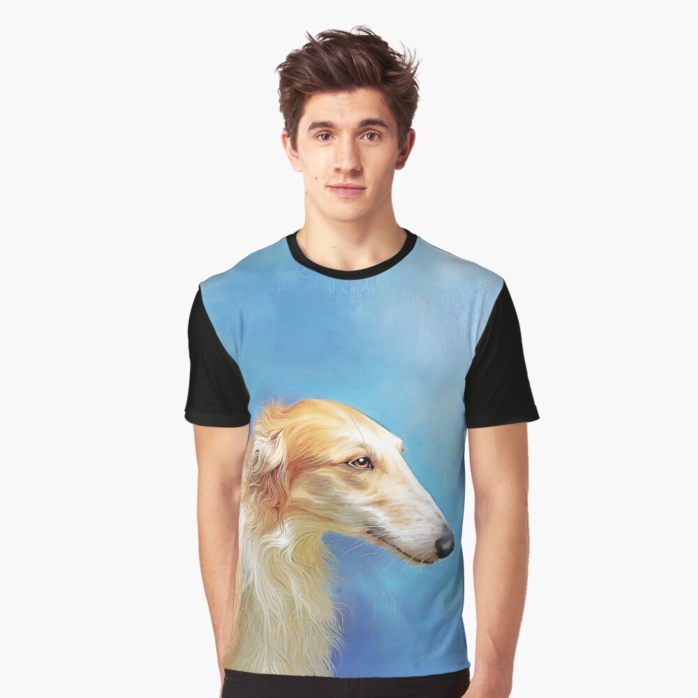 Borzoi t shirt Clearance