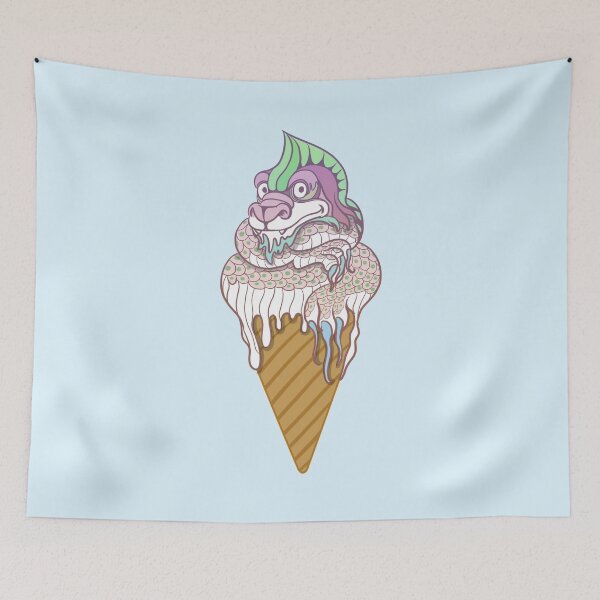 Item preview, A fun dragon-shaped ice cream designed and sold by artredstar.