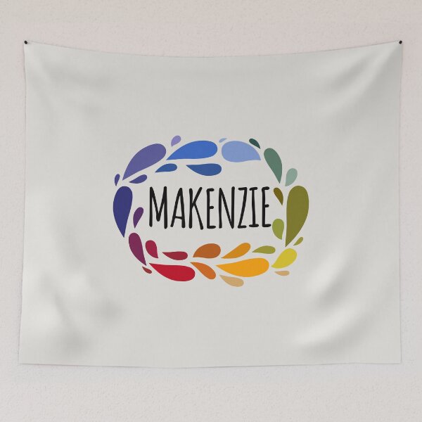 Item preview, Makenzie Name Cute Colorful Gift Named Makenzie designed and sold by kindxinn.