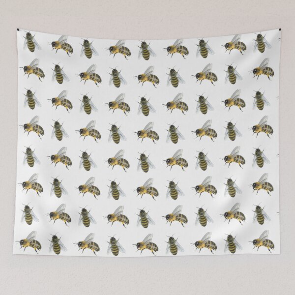 Item preview, Bees Pattern designed and sold by virillanissa.