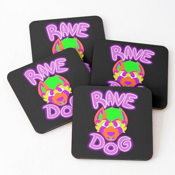 Item preview, Rave dog Haze designed and sold by Silver-Wolf-Art.