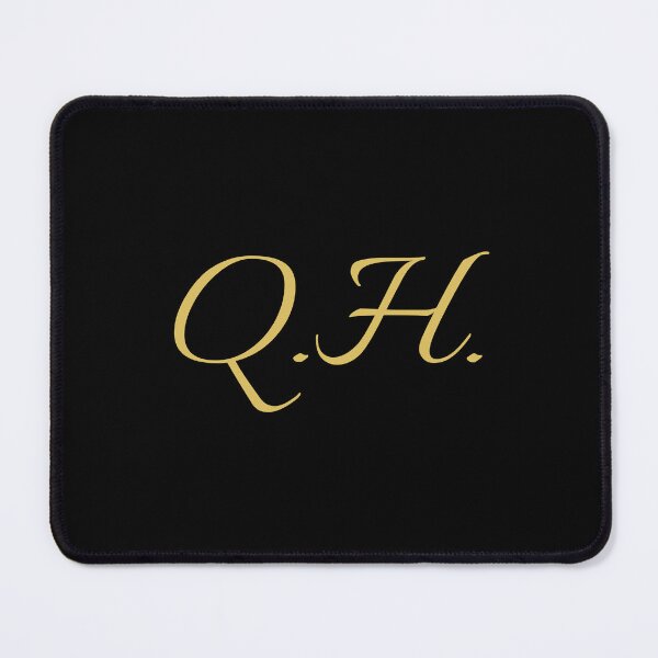 Item preview, QH Initials | Gold Lettering | Personalised Gifts designed and sold by Avo And Sriracha.