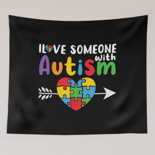 Item preview, I Love Someone With Autism  designed and sold by laurenm233.