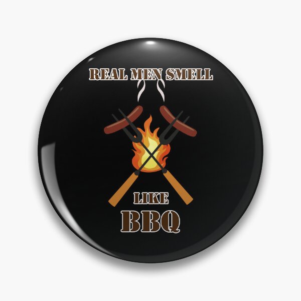 Item preview, Real Men Smell Like Barbecue designed and sold by Peach-Design.