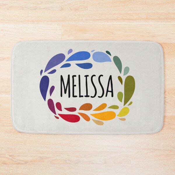 Item preview, Melissa Name Cute Colorful Gift Named Melissa designed and sold by kindxinn.