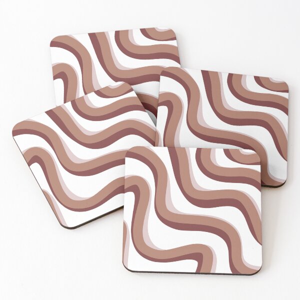 Item preview, maroon pink waves design designed and sold by confused-cow.