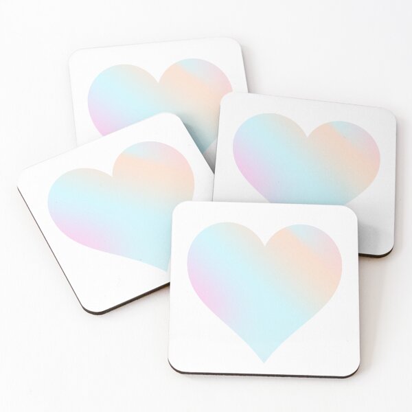 Item preview, Holographic hearts on lavender violet - seamless pattern designed and sold by colorofmagic.