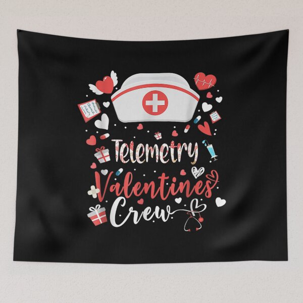 Item preview, Telemetry Valentines Nurse Crew Family Group Nursing Lovers  designed and sold by laurenm233.