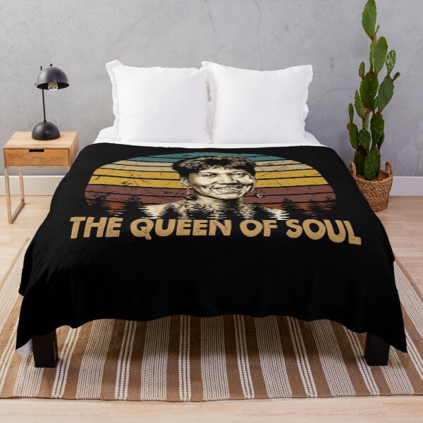 Item preview, The queen of soul song hot music poster vintage designed and sold by GabrieMelo7660.