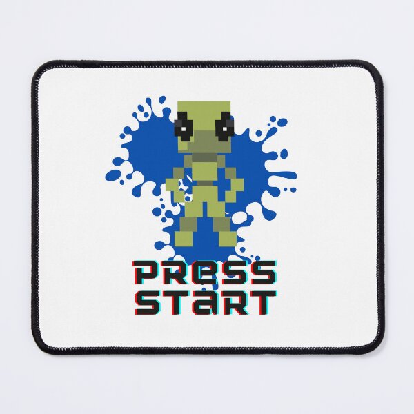 Item preview, Press start pixel monster designed and sold by PlanBesser.
