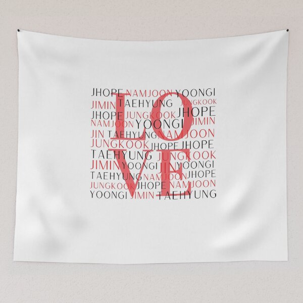 Item preview, Ot7 Love BTS designed and sold by Daebakshop.
