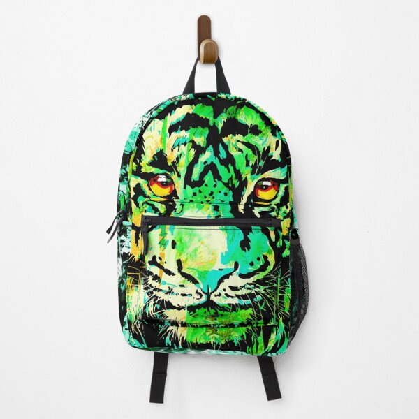 Item preview, Green Tiger Face - Cool Tiger Head designed and sold by BigWildKiwi.