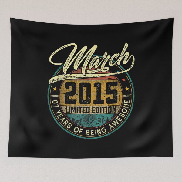 Item preview, Retro March 2015 Limited Edition Vintage 7 Years Old  designed and sold by laurenm233.