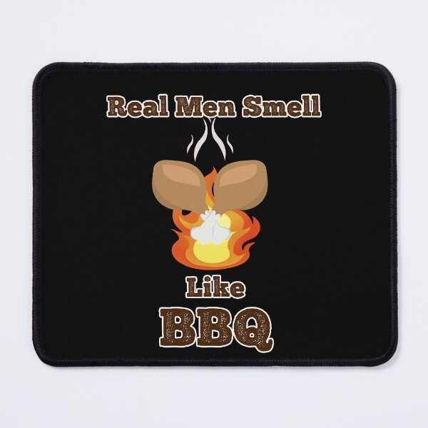 Item preview, Real Men Smell Like Barbecue designed and sold by Peach-Design.