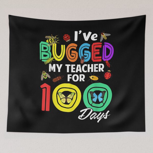 Item preview, I've Bugged My Teacher For 100 Days Of School Kids Animals  designed and sold by laurenm233.
