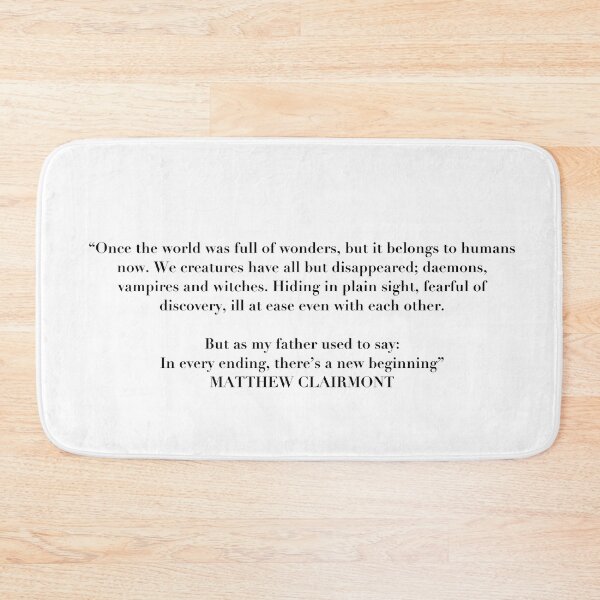Item preview, Discovery of witches quote designed and sold by JessCarrsArt.
