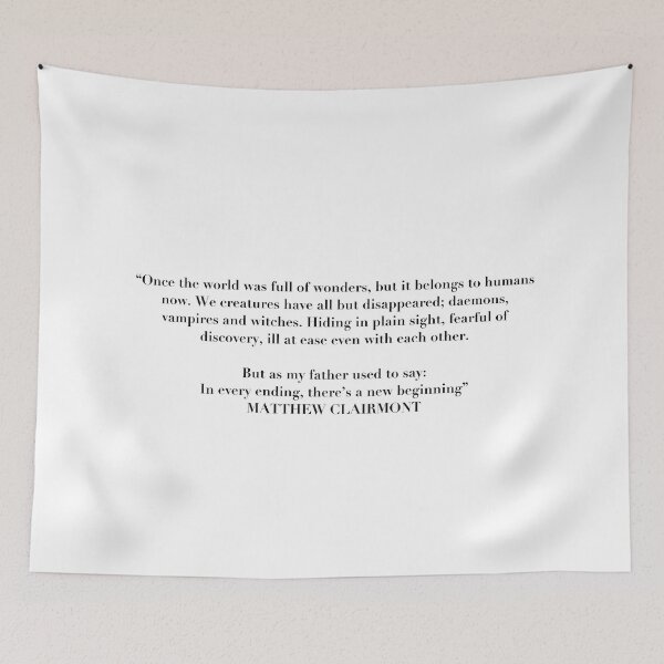 Item preview, Discovery of witches quote designed and sold by JessCarrsArt.
