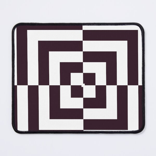 Item preview, Shattered Hypno - Black and White Optical Illusion Trippy Design designed and sold by MrGiftee.