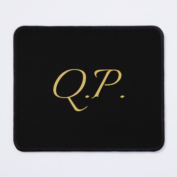 Item preview, QP Initials | Gold Lettering | Personalised Gifts designed and sold by Avo And Sriracha.