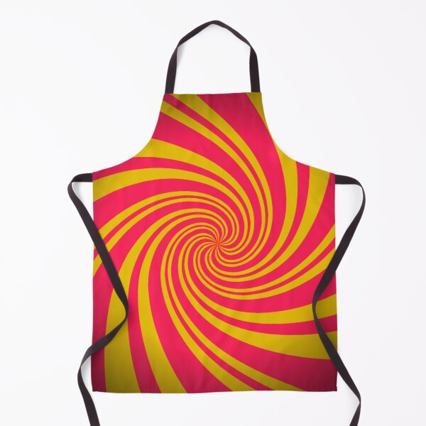 Item preview, Swirly Spiral Hypno - Red and Gold Optical Illusion Trippy Design designed and sold by MrGiftee.