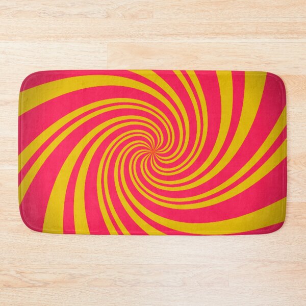 Item preview, Swirly Spiral Hypno - Red and Gold Optical Illusion Trippy Design designed and sold by MrGiftee.