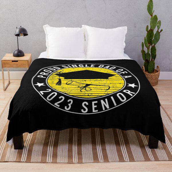 Item preview, Proud Single Dad Of A 2023 Senior School Graduation Family  designed and sold by laurenm233.