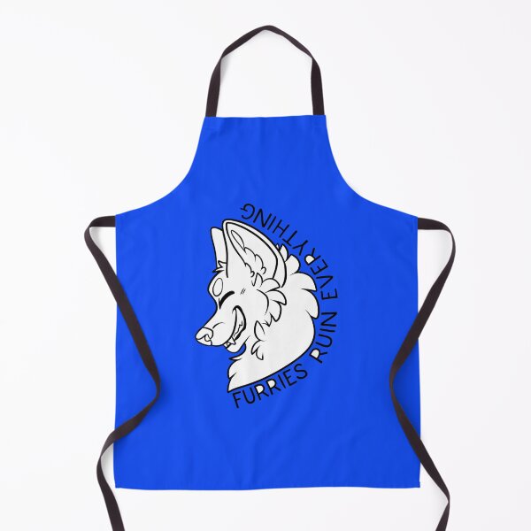 Item preview, FURRIES RUIN EVERYTHING -white version Sticker designed and sold by svemollmann.