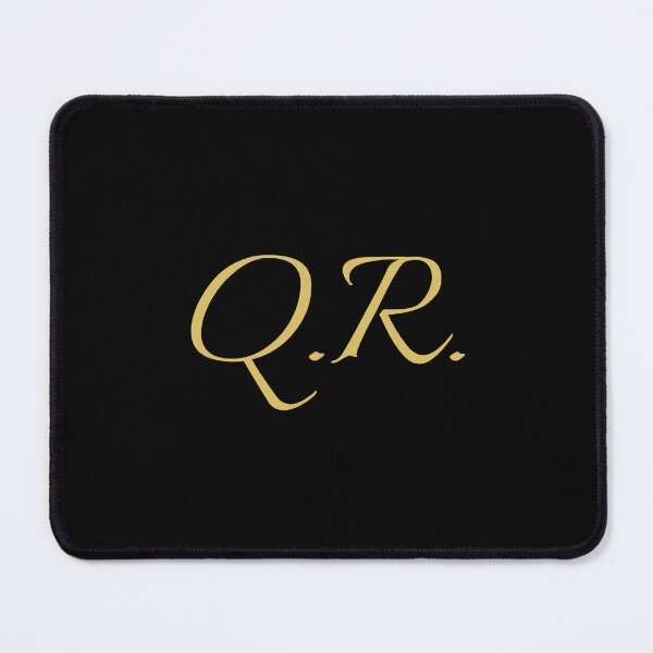 Item preview, QR Initials | Gold Lettering | Personalised Gifts designed and sold by Avo And Sriracha.
