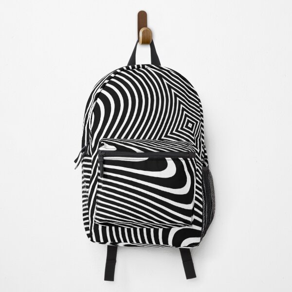 Item preview, Illusion of Chaos Hypno - Black and White Optical Illusion Swirly Trippy Design designed and sold by MrGiftee.