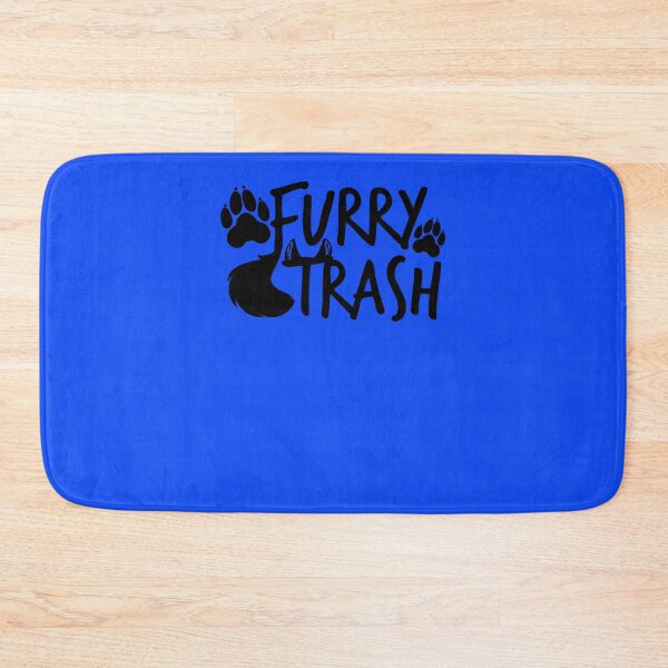Item preview, Furry Trash -black- Sticker designed and sold by svemollmann.