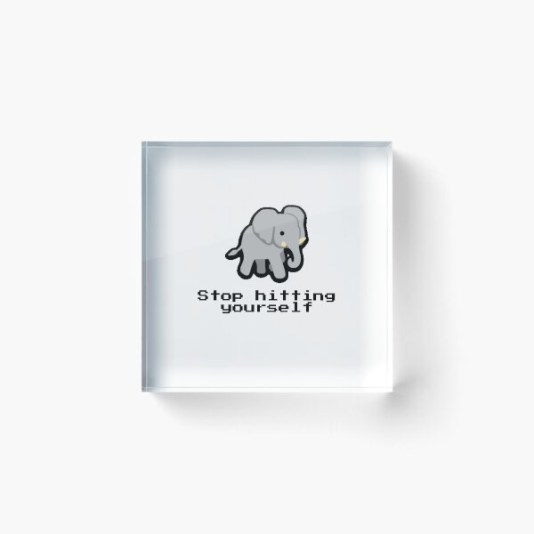 Item preview, Super Auto Pets Elephant - Stop hitting yourself designed and sold by LigerDesign.