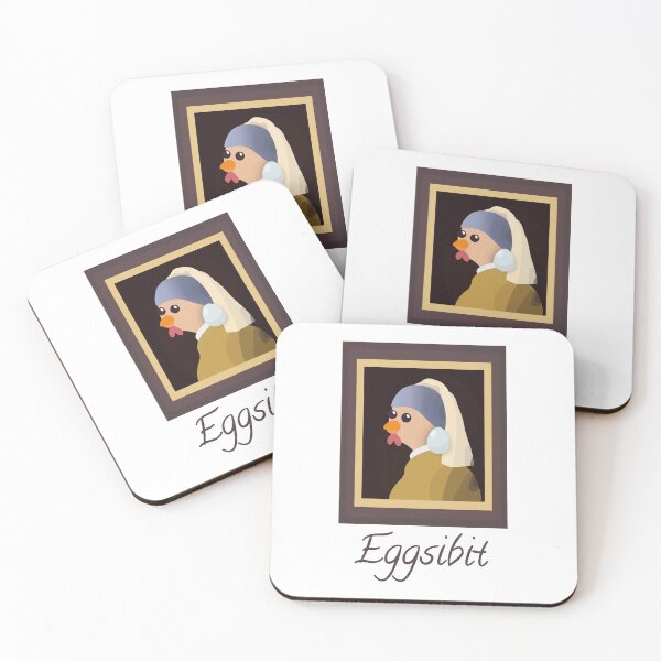 Item preview, Funny Hen Museum Puns | Art Gift Ideas | Vermeer Paintings designed and sold by Fluffy-Vectors.