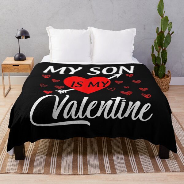 Item preview, My Son Is My Valentine Mom Dad Valentine's Day Gifts designed and sold by laurenm233.