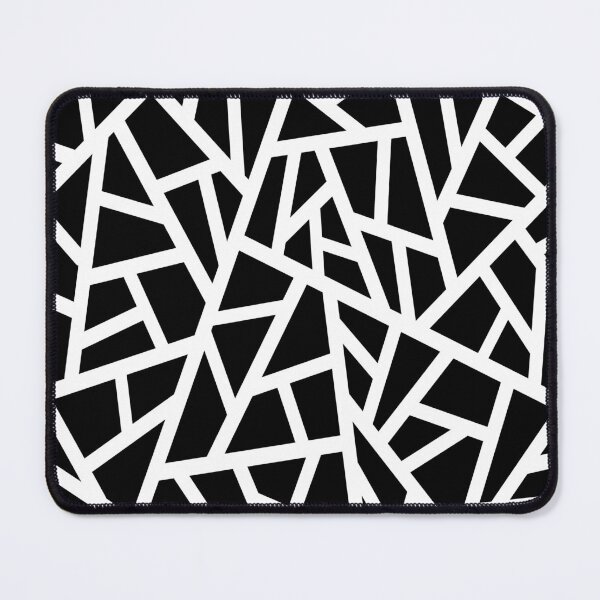 Item preview, Abstract geometric pattern - black and white. designed and sold by K.S ART.