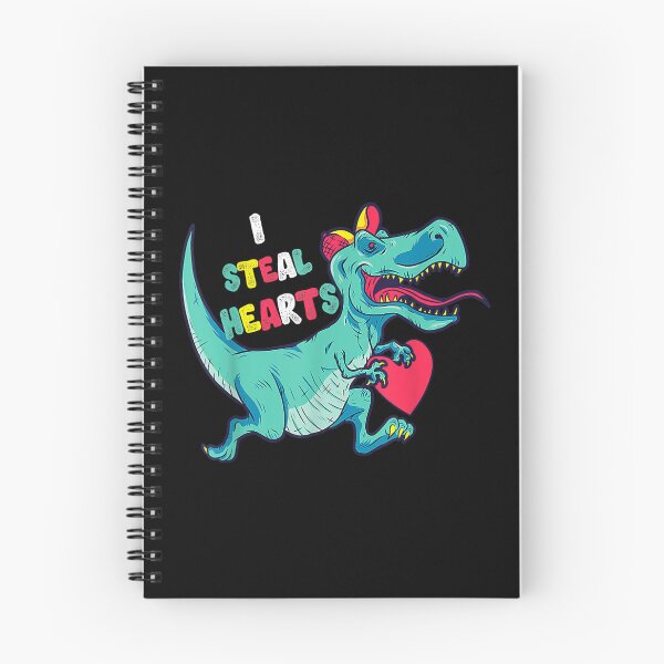 Item preview, Valentines Day Dinosaur I Steal Hearts Boys  designed and sold by laurenm233.