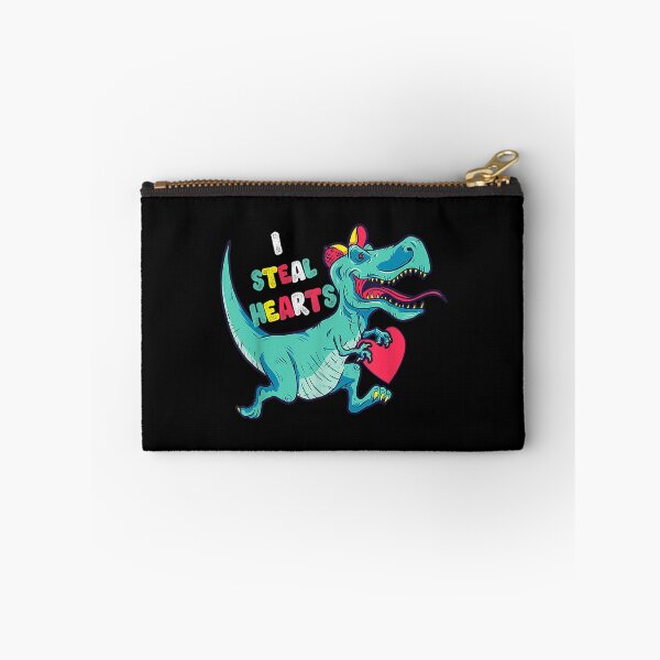 Item preview, Valentines Day Dinosaur I Steal Hearts Boys  designed and sold by laurenm233.