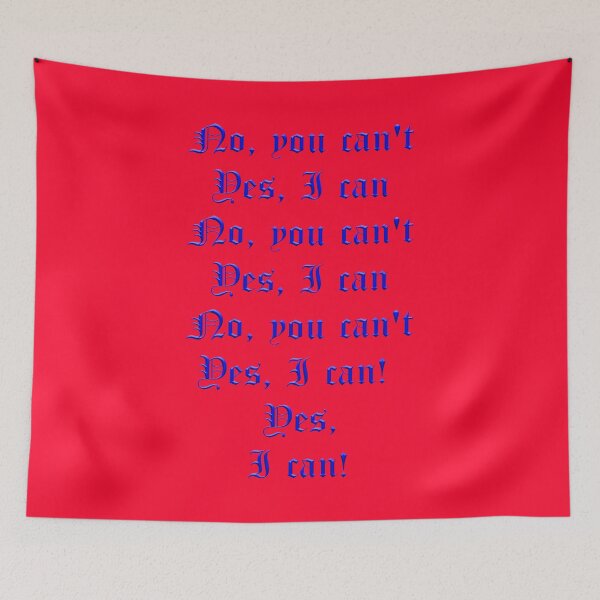 Item preview, Anything you can - NO YOU CAN T - BLUE designed and sold by Art-Frankenberg.